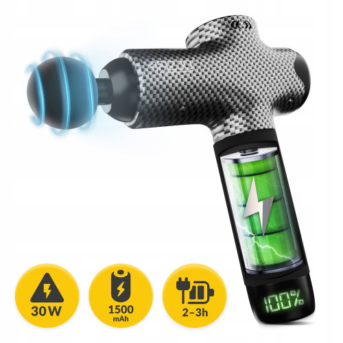 Массажер перкуссионный  4FIZJO Massage Gun Evo  - фото №13